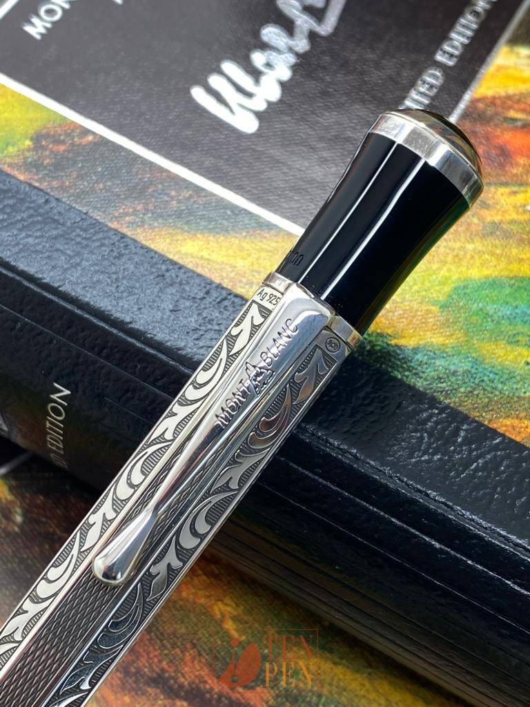 MONTBLANC MARCEL PROUST BALL PEN limited edition Tenpen By Letizia Iacopini